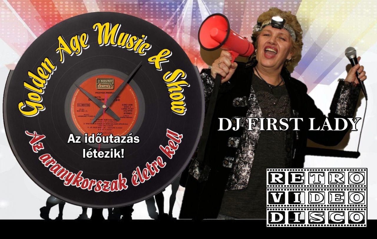 Retro Videó Disco az első női Dj-vel! DJ FIRST LADY HUNGARY műsora